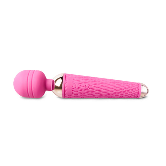 Sacred Wand of Power - 10-Speed Rechargeable Massager in Pink