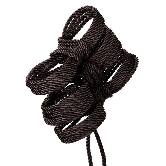Boundless Multi Use 10 Metre Rope Black - Body-Safe Cotton Devotion