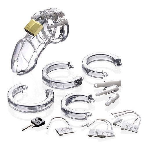 Penis Chastity Set CB6000 - Complete System