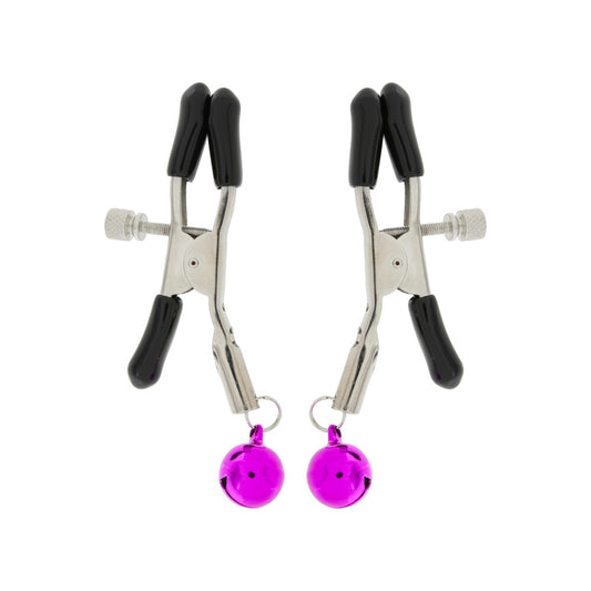 ToyJoy Adjustable Nipple Teasers Pink - Entry-Level Iron Clasps Devotion