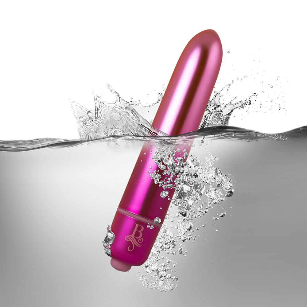 Rocks Off Boudoir Courtesan Bullet 3.5" Pink - 10 Speed Waterproof Devotion