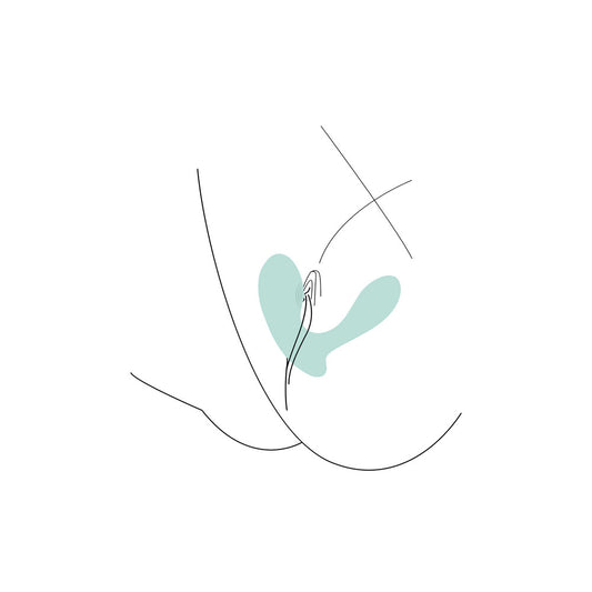 Xocoon DuoVibe II Green - Tapping & G-Spot Dual Stimulator with 9 Functions