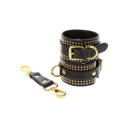Taboom Vogue Studded Ankle Cuffs Set - Gold-Studded Luxury Devotion