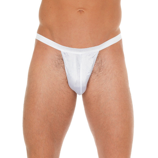 Rimba White Small Pouch G-String - Pure Compact Minimal Men's Underwear