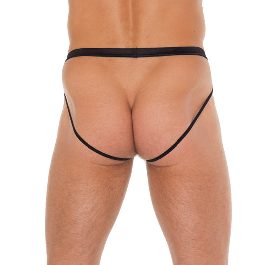 Rimba Black Pouch Jockstrap - Classic Athletic Men's Underwear