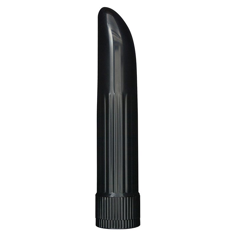 Lady Finger Mini Vibrator 4.5" Black - Multi-Speed Clitoral Penetration