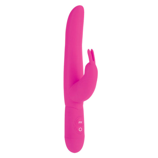 Posh Bounding Bunny Vibrator 8.5" - 10-Function Waterproof Pink Rabbit