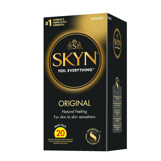 SKYN Latex Free Original Condoms 20 Pack - Allergy-Friendly Devotion