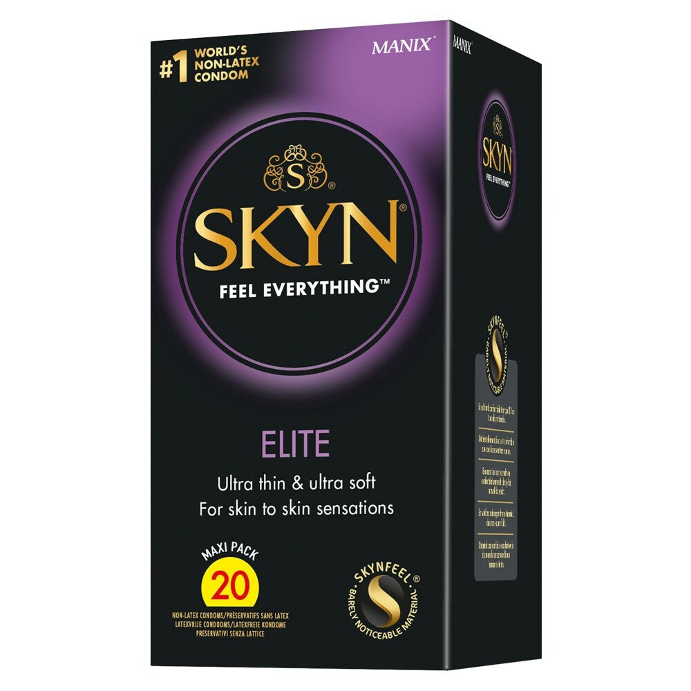 SKYN Elite Latex Free Condoms 20 Pack - Premium Freedom Devotion