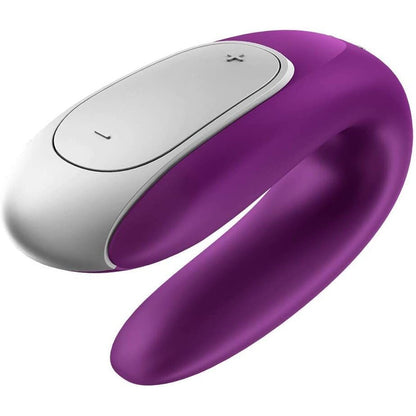 Satisfyer Partner Double Fun - 3.9" Couples Vibrator APP Enabled Purple