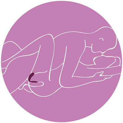 Satisfyer Partner Double Fun - 3.9" Couples Vibrator APP Enabled Purple