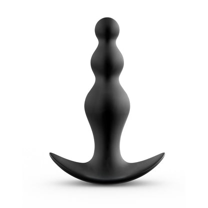 Dorcel Training Anal Beads Medium 4.52" Black - 100% Silicone Waterproof Flexible Experienced