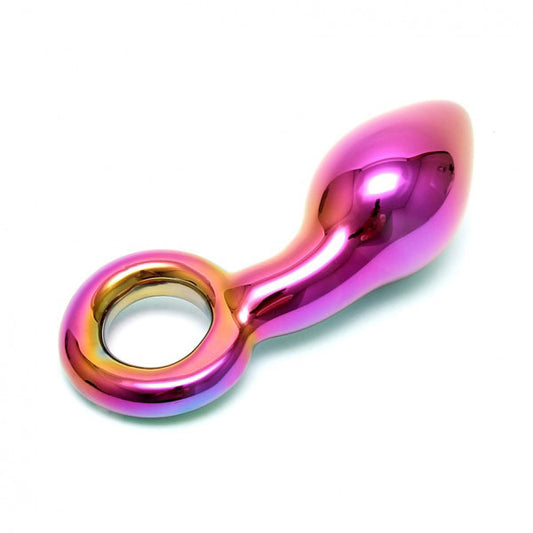 Sensual Multi-Coloured Glass Kaleigh - Pull Ring Colour-Changing Awakener