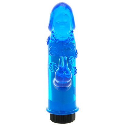 Mini Rabbit Vibe 5" - Compact Blue Bunny Vibrator