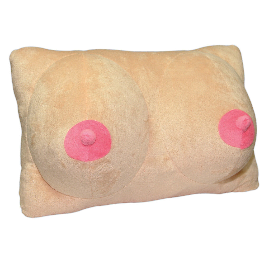Breasts Plush Pillow - 15 Inch Novelty Comfort Cushion