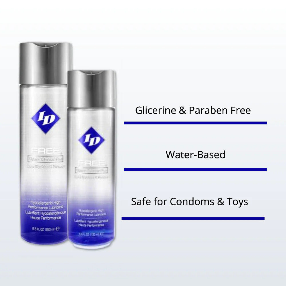 ID Free Hypoallergenic Lubricant 30ml - Glycerin & Paraben-Free Water-Based