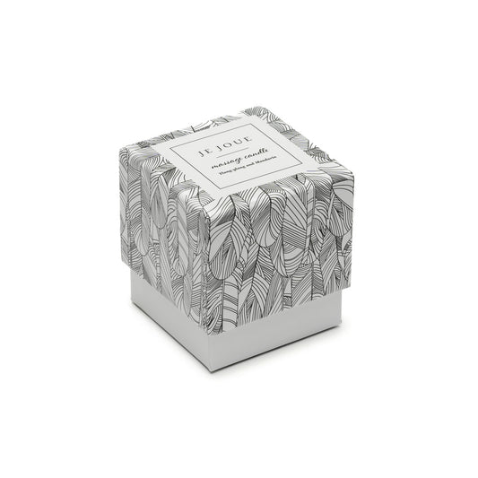 Je Joue Massage Candle Ylang Ylang and Mandarin - Luxury Soy Essential Oils Skin Nourishing