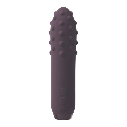 Je Joue Duet Multi Surfaced Bullet 4.5" Purple - 5 Speeds 7 Patterns Waterproof Vegan