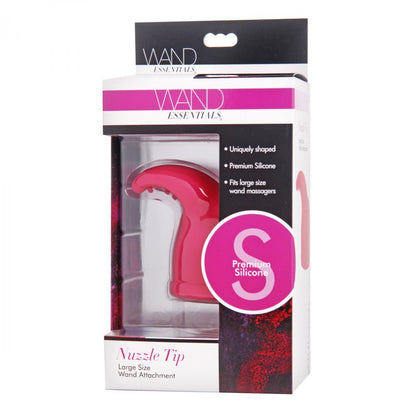 Nuzzle Tip Silicone Wand Attachment 3.25 Inches - XR Essentials Precision Devotion