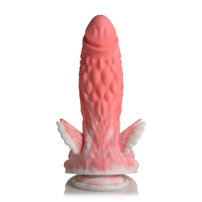 Creature Cocks Pegasus 8.5" Pink/White - Winged Fantasy Dildo Suction Cup
