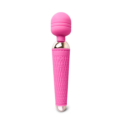 Sacred Wand of Power - 10-Speed Rechargeable Massager in Pink