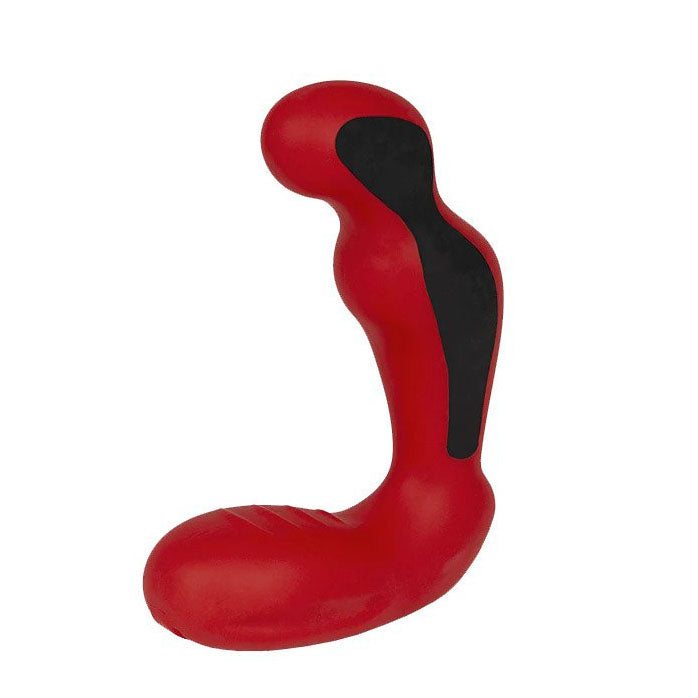 ElectraStim Silicone Fusion Habanero P Massager 5.16" Red - Electro Conductive Shape Play Stealth Entry Wired