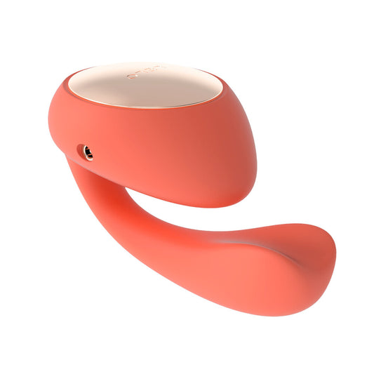 Lelo Ida Wave Coral - APP-Connected Wave Motion G-Spot Dual Vibrator