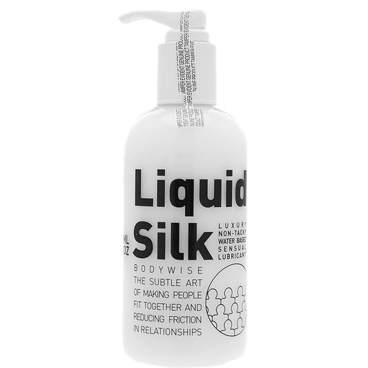 Liquid Silk Water Based Lubricant 500ML - Luxury Non-Tacky Bio-Static