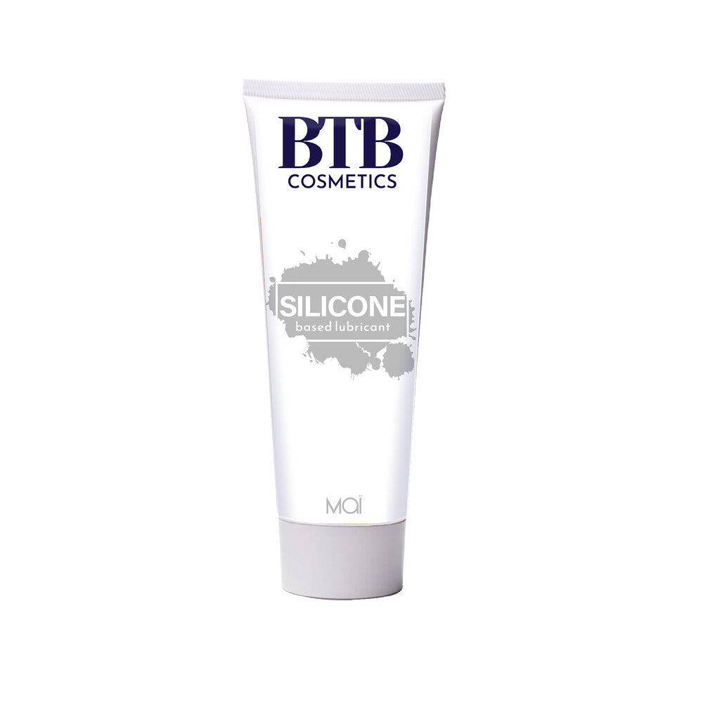 BTB Silicone Based Lubricant 100ml - Long-Lasting Waterproof Vegan Condom Compatible