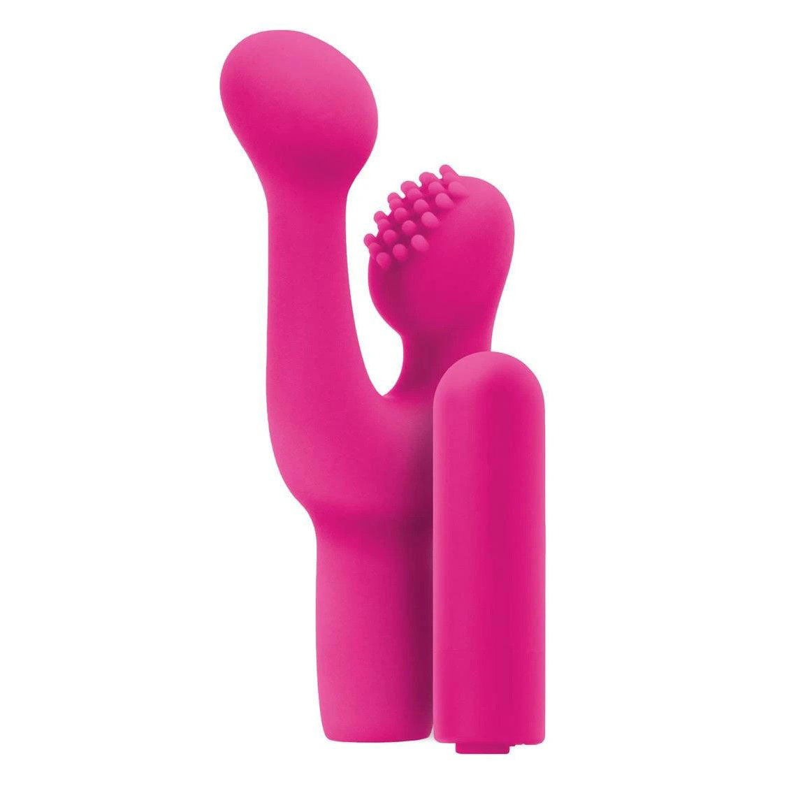 INYA Finger Fun - Dual Clitoral & Internal Awakener in Pink