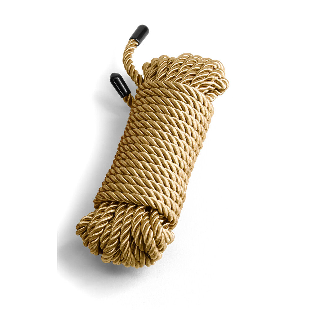 Bound Rope Gold 25FT - Polyester Bondage Devotion