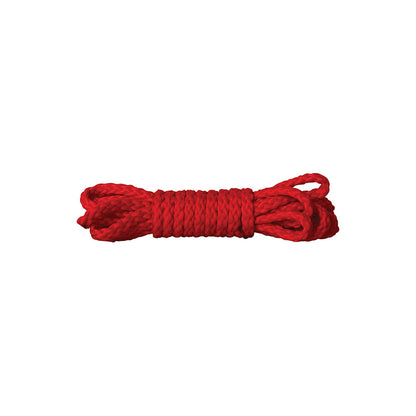 Ouch 1.5 Meters Kinbaku Mini Rope Red - Soft Nylon Bondage Devotion