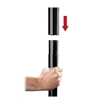 Ouch Black Dance Pole - Adjustable Home Pole Dancing Studio 215-297cm