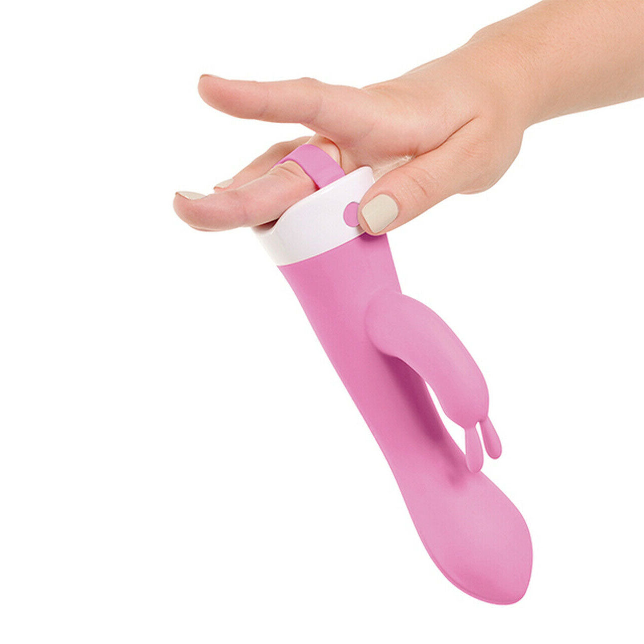 3Some Wall Banger Rabbit Vibe 7.8" Pink - Remote Suction Waterproof 7 Functions 3 Speeds USB