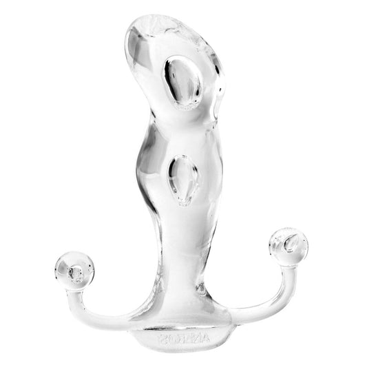 Aneros Progasm Ice 5.25" Clear - Unique Air Bubbles Kundalini K-Tab FDA Approved