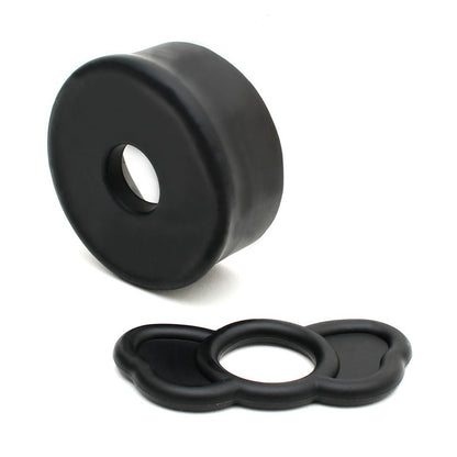 Rimba PPump PP01 Manual Penis Enlargement System 8.5" Clear - Pull Rod Waterproof Pressure Release Elephant Ring