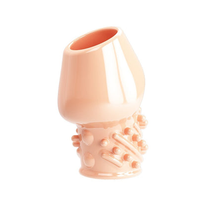 Matias Penis Sleeve Flesh Pink - Soft Stretchy Constricting Delay Ejaculation Rubber