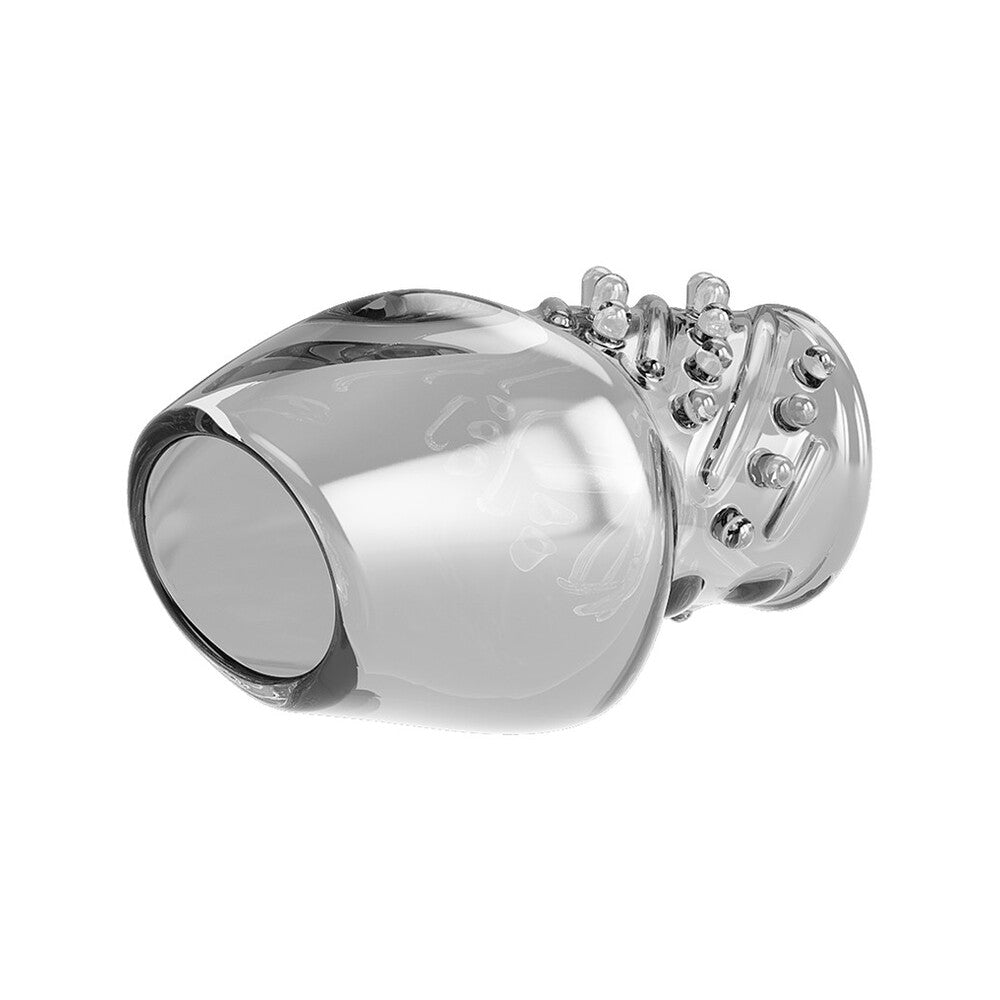 Matias Penis Sleeve Clear - Soft Stretchy Constricting Delay Ejaculation Rubber