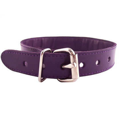 Rouge Purple Studded O-Ring Collar 19" - Crown O-Ring
