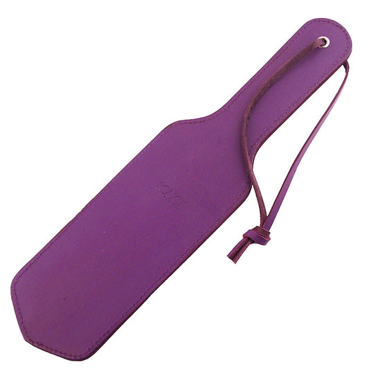 Rouge Garments Paddle Purple 13" - Double-Sided Leather Spanking Devotion