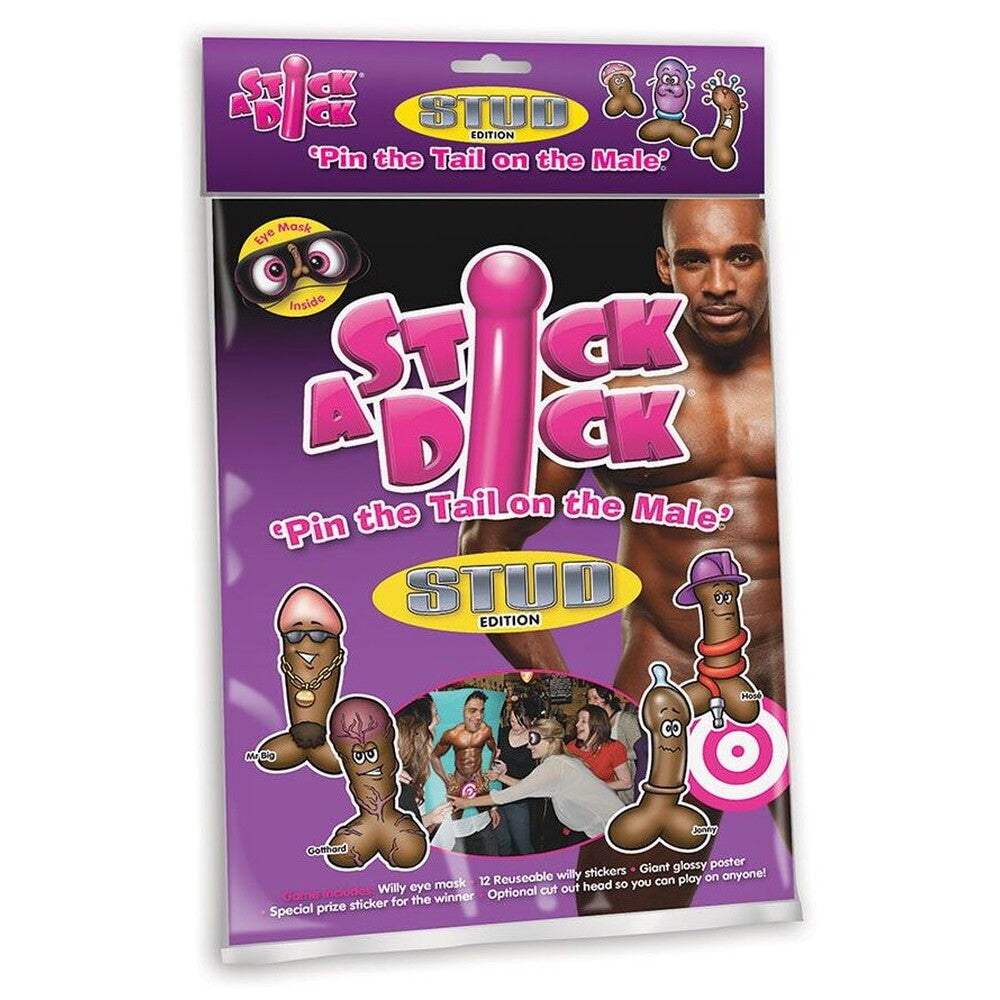 Stick A Dick Stud Edition - Hen Party Game with Real Man Option