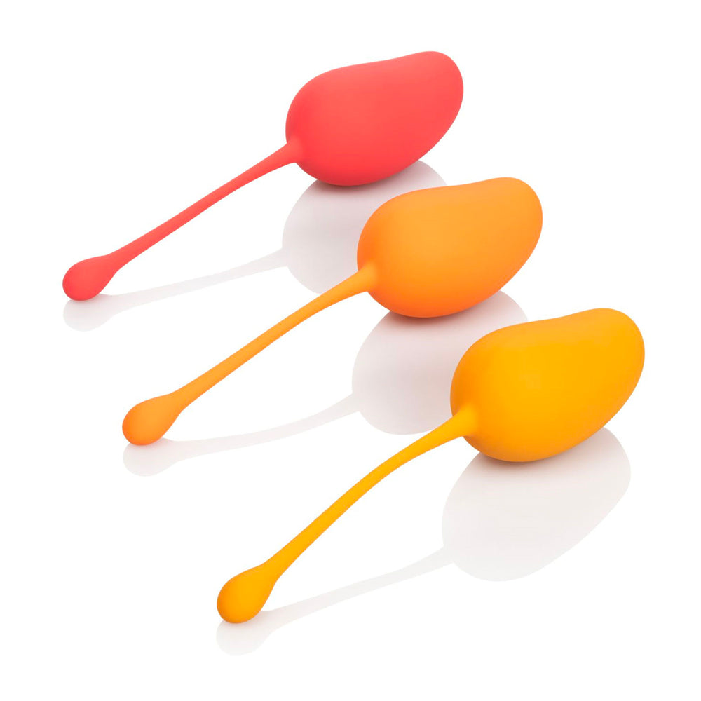 Mango Kegel Training Set 3-Piece Orange - Progressive Strength Devotion