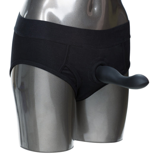 Packer Gear Brief Harness - Discreet Dual Penetration Harness Medium to Large