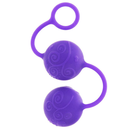 Her Kegel Kit Purple - Multi-Speed Stimulator Silicone Steel Balls Set