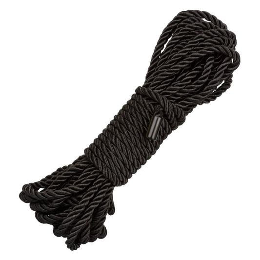 Boundless Multi Use 10 Metre Rope Black - Body-Safe Cotton Devotion