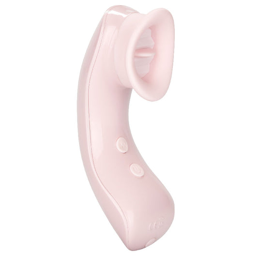 Inspire Flickering Intimate Arouser 5.75" Pink - 10 Functions Oscillating