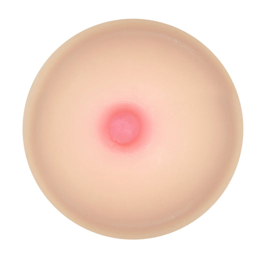 S-Line Titty Soap Pink - Novelty Breast-Shaped Cleansing Bar with Lifelike Nipple