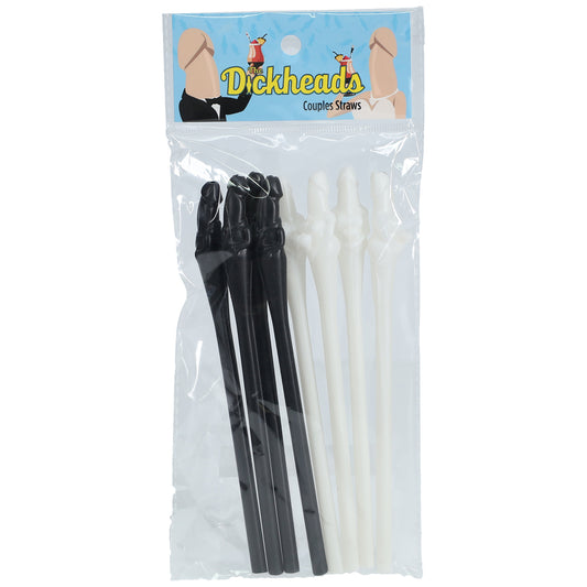 Hen Party Dickhead Straws - Playful Party Drinking Straws 8 Pack