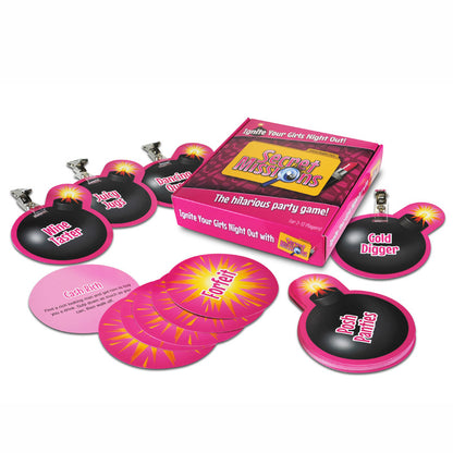 Sex Missions - Girlie Nights Secret Mission Party Game