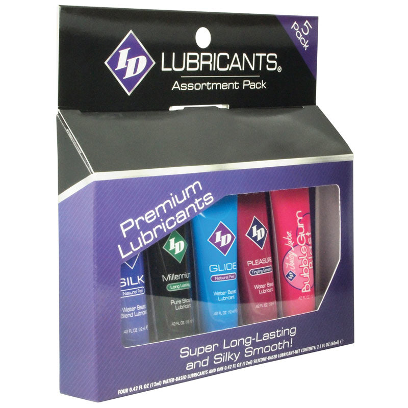 ID Sensual Lubricants 5-Pack Sampler 60ml - Sacred Variety